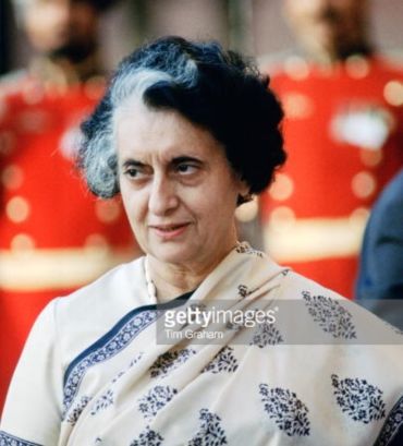 Indira Gandhi -Former Prime Minister of India